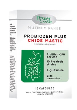 Power Health Platinum Probiozen Plus Chios Mastic 15caps
