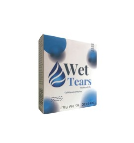 Erghani Wet Tears Hyaluron 0.3% Οφθαλμικές Σταγόνες 20x0.4ml