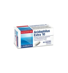 Lamberts Acidophilus Extra 10 (Milk Free) 60 caps