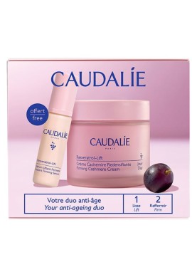 Caudalie Resveratrol-Lift Firming Cashmere Συσφιγκτική & Αντιρυτιδική Κρέμα Ημέρας, 50ml & Δώρο Instant Firming Αντιρυτιδικός & Συσφιγκτικός Ορός Προσώπου, 10ml, 1σετ