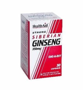 Health Aid Siberian Ginseng 250mg 30caps