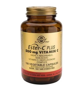 Solgar Ester-C 500mg veg. caps 100s