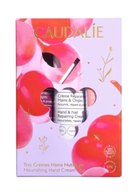 Caudalie Set Vinotherapist Hand Cream 30ml & The des Vignes Hand Cream 30ml & Rose de Vigne Hand Cream 30ml