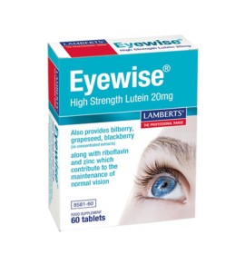 Lamberts Eyewise High Strength Lutein 20mg 60tabs