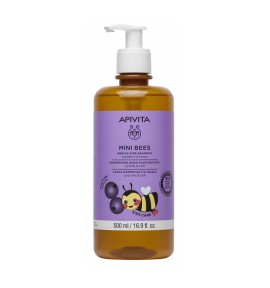 Apivita Mini Bees Gentle Kids Shampoo Blueberry & Honey 500ml