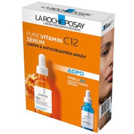La Roche Posay Promo Pure Vitamin C12 Serum 30ml & Hyalu B5 Serum 10ml
