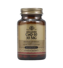 Solgar Coenzyme Q-10 30mg Softgels 60s