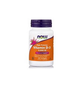 Now Foods Vitamin D-3 2000 IU 120 softgels