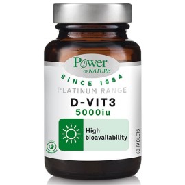 Power Health Platinum D-vit 3 5000iu 60tabs
