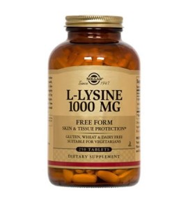 Solgar L-Lysine 1000mg tabs 50s