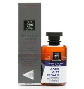Apivita Hair Loss Lotion Hippophae TC & Πρωτείνες Λούπινου 150ml + Δώρο Apivita Mens Tonic Shampoo 250ml