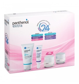 Panthenol Extra PROMO Face Cleansing Gel 150ml & Triple Defense Eye Cream 25ml & Day Cream SPF15 50ml & Night Cream 50ml