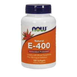 Now Foοds Natural Vitamin E-400 100 Softgels