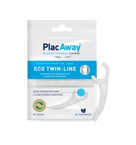 Plac Away Eco Twin-Line Flosser 30τμχ
