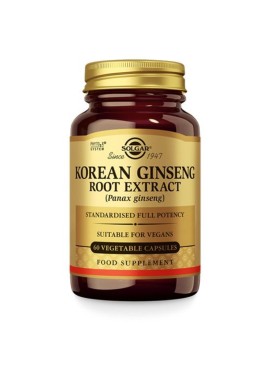 Solgar Korean Ginseng Root Extract veg.caps 60s