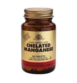 Solgar Chelated Manganese 8mg tabs 100s