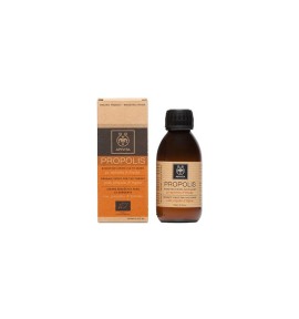 Apivita Propolis Βιολογικό Σιρόπι για το λαιμό με θυμάρι και πρόπολη 150ml