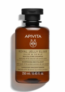 Apivita Royal Jelly Elixir Σαμπουάν Αναζωογονητικό Σαμπουάν 250ml