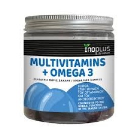 Inoplus Multivitamins + Omega 3, 60 Ζελεδάκια
