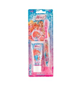 Winx Travel Kit Παιδική Οδοντόβουρτσα & Οδοντόκρεμα 25ml