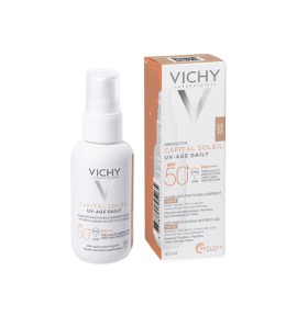 Vichy Capital Soleil UV-Age Daily SPF50+ Water Fluid με Χρώμα 40ml