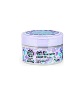 Natura Siberica Anti-Ox Wild Blueberry Antioxidant Peeling Face Pads, 20τμχ