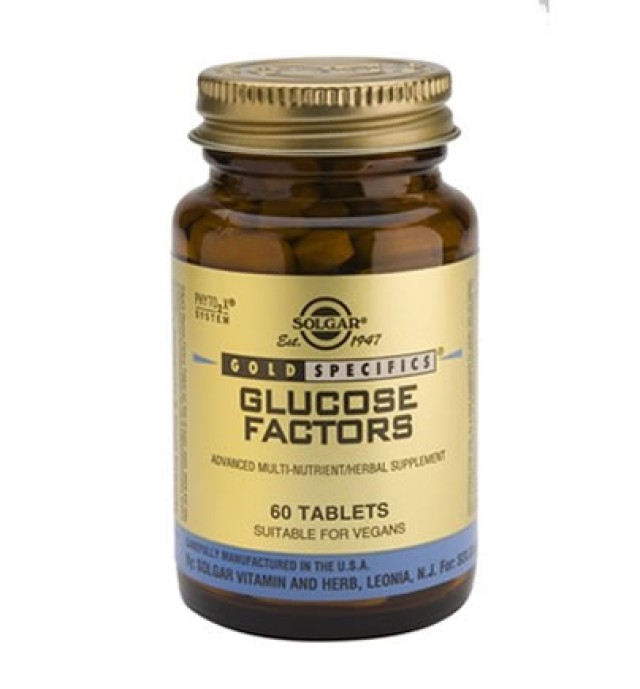 Solgar Glucose Factors tabs 60s