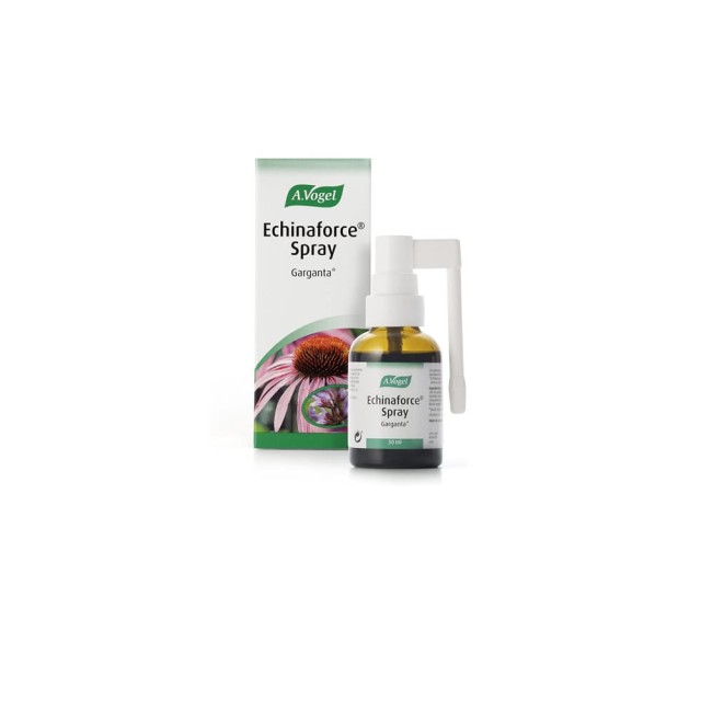 A. Vogel Echinaforce Sore Throat Spray Στοματικό & Φαρυγγικό Spray για Ανακούφιση Πονόλαιμου & Ενίσχυση Ανοσοποιητικού - Ιδανικό σε Περιόδους Έξαρσης των Ιώσεων & της Γρίπης, 30ml
