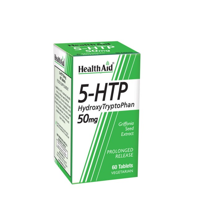 Health Aid 5-HTP HydroxyTryptophan 50mg 60 tabs