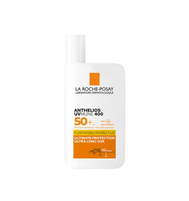 La Roche Posay Anthelios UVmune 400 Fluide Invisible με Άρωμα SPF50+ 50ml