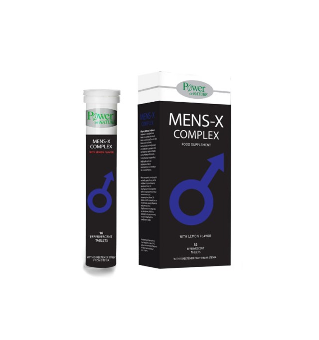 Power Health Mens-X complex STEVIA με γεύση λεμόνι, 32s ΑΝΑΒΡ.