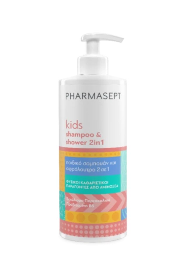 Pharmasept Kids Shampoo and Shower 2 in 1, 500ml
