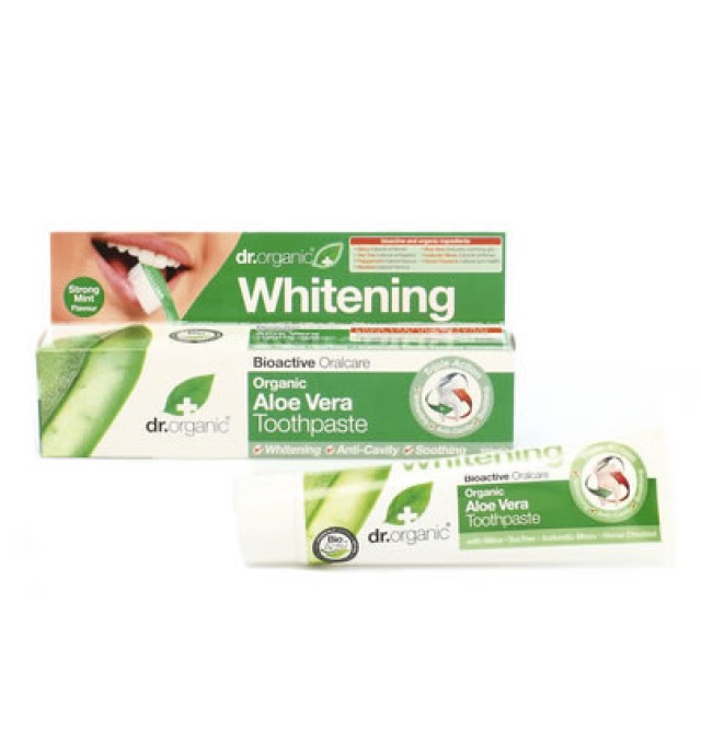 Dr.Organic Aloe Vera Toothpaste (Whitening) 100ml