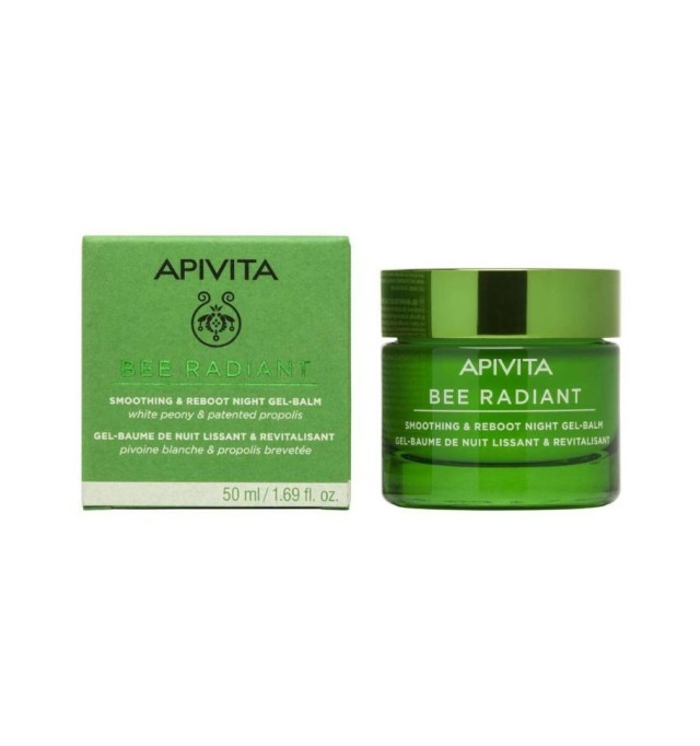 Apivita Bee Radiant Smoothing & Reboot Night Gel-Balm 50ml