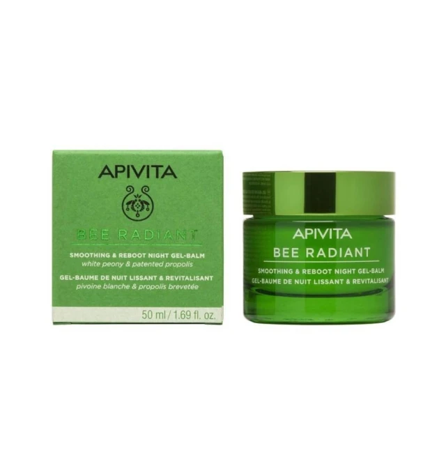 Apivita Bee Radiant Smoothing & Reboot Night Gel-Balm 50ml