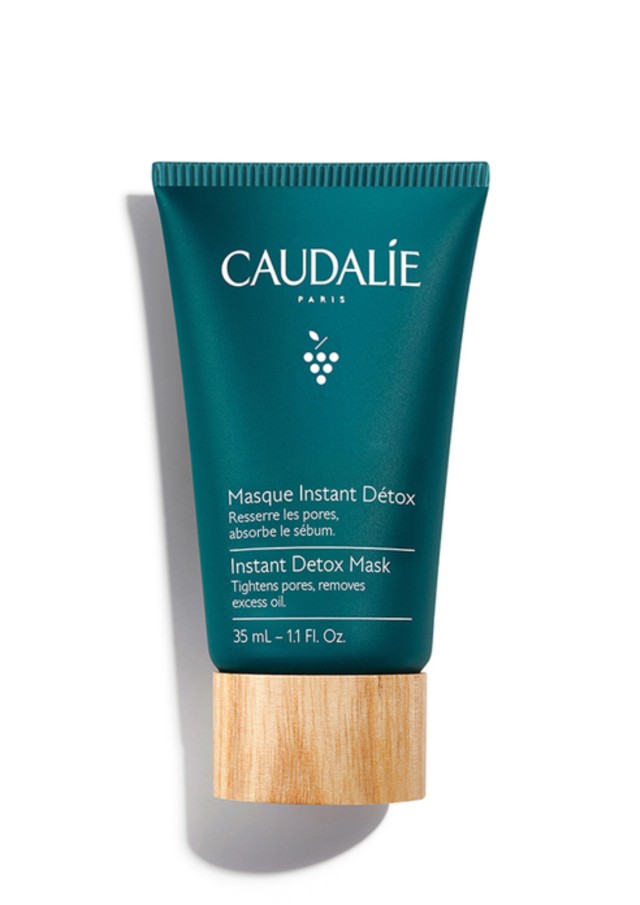 Caudalie Instant Detox Mask Μάσκα Αποτοξίνωσης με Ροζ Άργιλο, 35ml