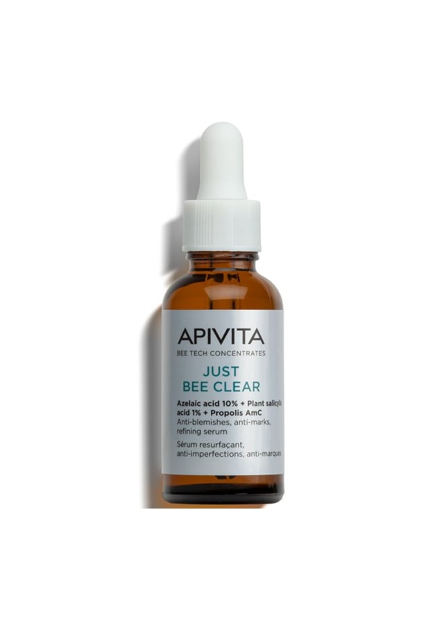 Apivita Just Bee Clear Serum Ορός Λείανσης για Ατέλειες & Σημάδια Ακμής, 30ml