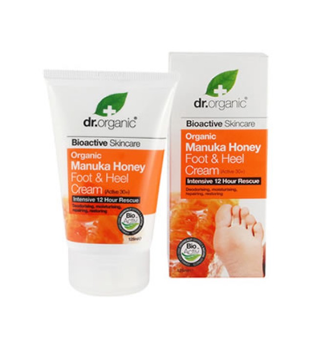 Dr.Organic Manuka Honey Foot and Heel Cream 125ml