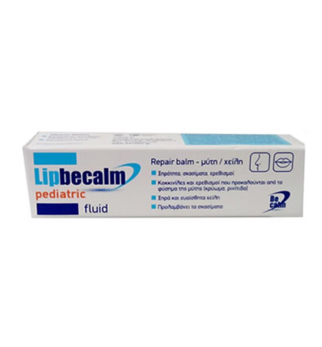 Lipbecalm pediatric fluid μύτη-χείλια 10ml