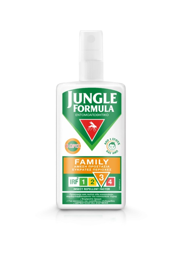 Jungle Formula Family Εντομοαπωθητικό Σπρέι, 100ml