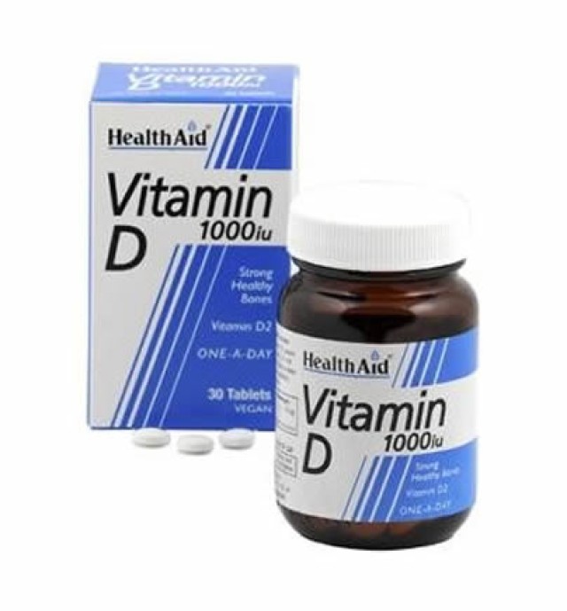 Health Aid Vitamin D3 1000iu 30tabs