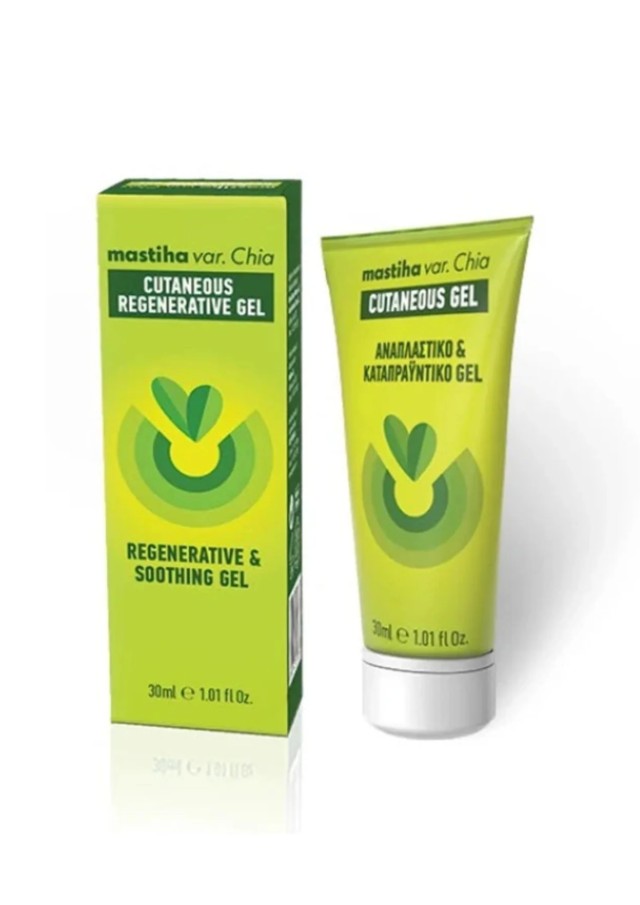 Iasis Pharma Mastiha Var. Chia Cutaneous Regenerative & Soothing Gel Αναπλαστικό & Καταπραϋντικό Gel για Ουλές & Εγκαύματα, 30ml