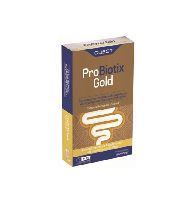 Quest Vitamins Probiotix Gold 15caps