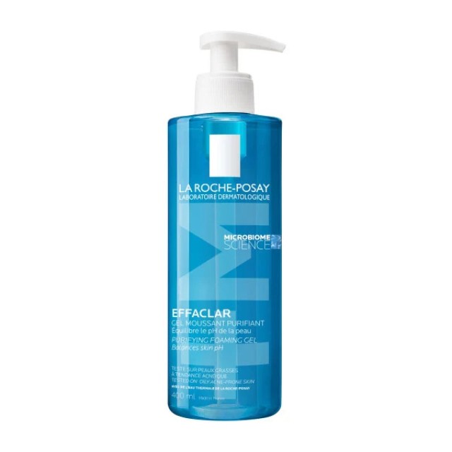 La Roche Posay Effaclar Cleansing Foaming Gel Καθαρισμός για το Μικτό-Λιπαρό Δέρμα, 400ml