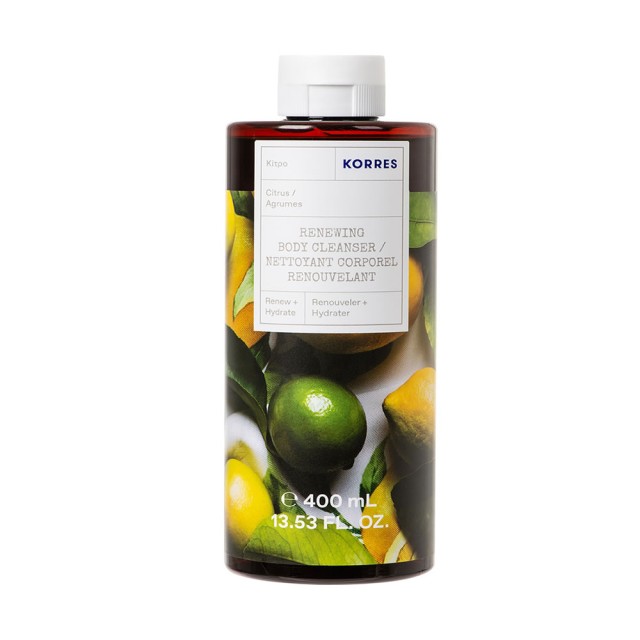 Korres Renewing Body Cleanser Αφρόλουτρο Κίτρο, 400ml