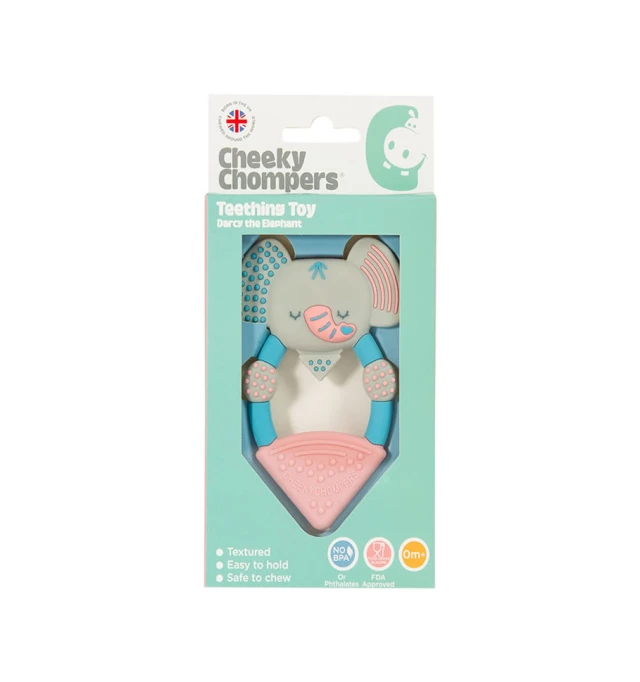 Cheeky Teether Darcy The Elephant