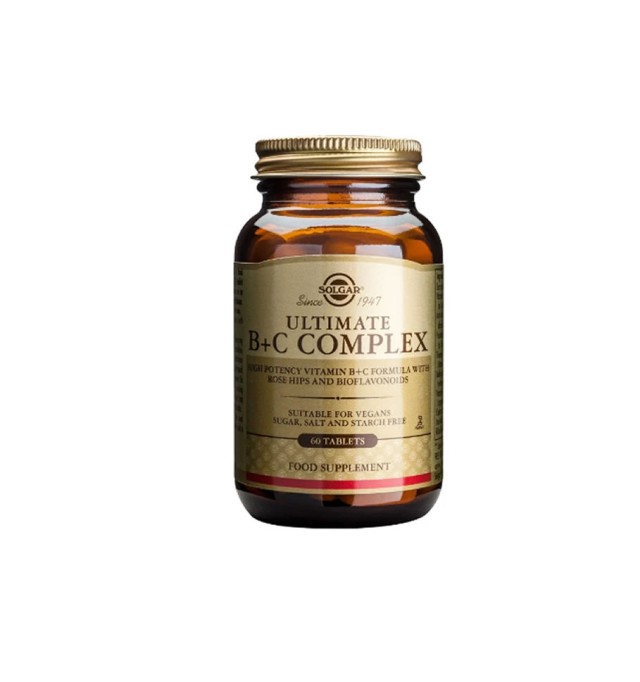 Solgar Ultimate B + C Complex 60 tablets