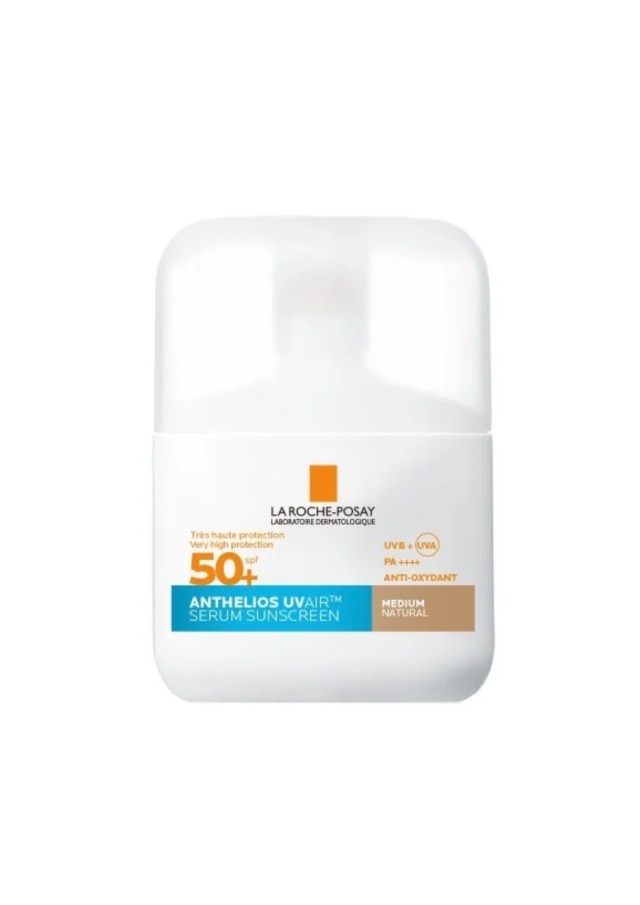 La Roche-Posay Athelios UVAIR Αντηλιακός Ορός Mε Χρώμα Medium Natural spf50+ 50mL