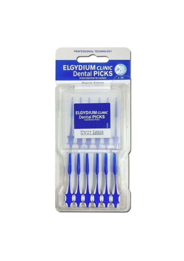 Elgydium Clinic Dental Picks οδοντιατρικές οδοντογλυφίδες, 36 τμχ
