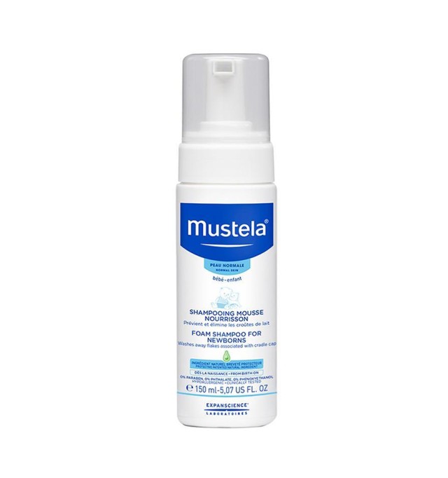 Mustela Foam Shampoo for Newborns 150ml